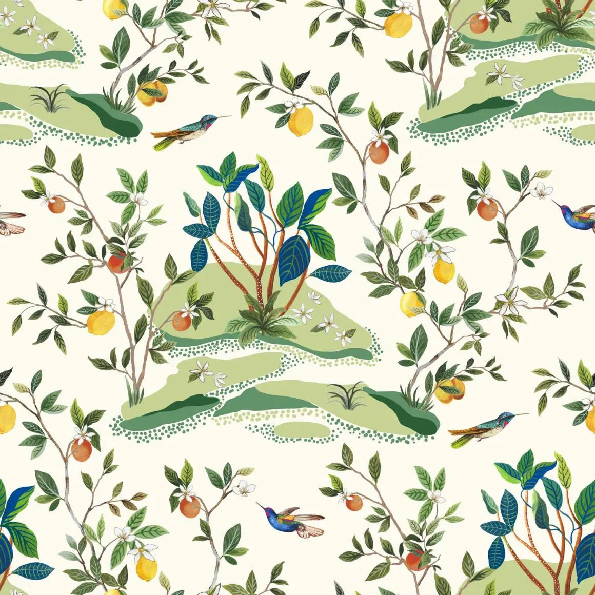 Amalfi Citrus | White – Daisy Bennett Designs